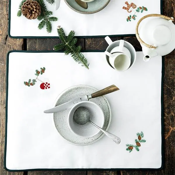 Langkilde & Søn - Julunderlägg med hjärta - 38 x 50 cm.