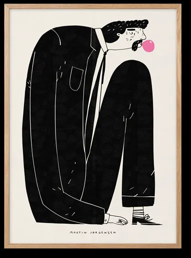 Peléton Gumman 70x100 Affisch